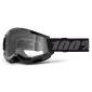 Μάσκα μηχανής motocross 100% STRATA2 BLACK 24 thumb
